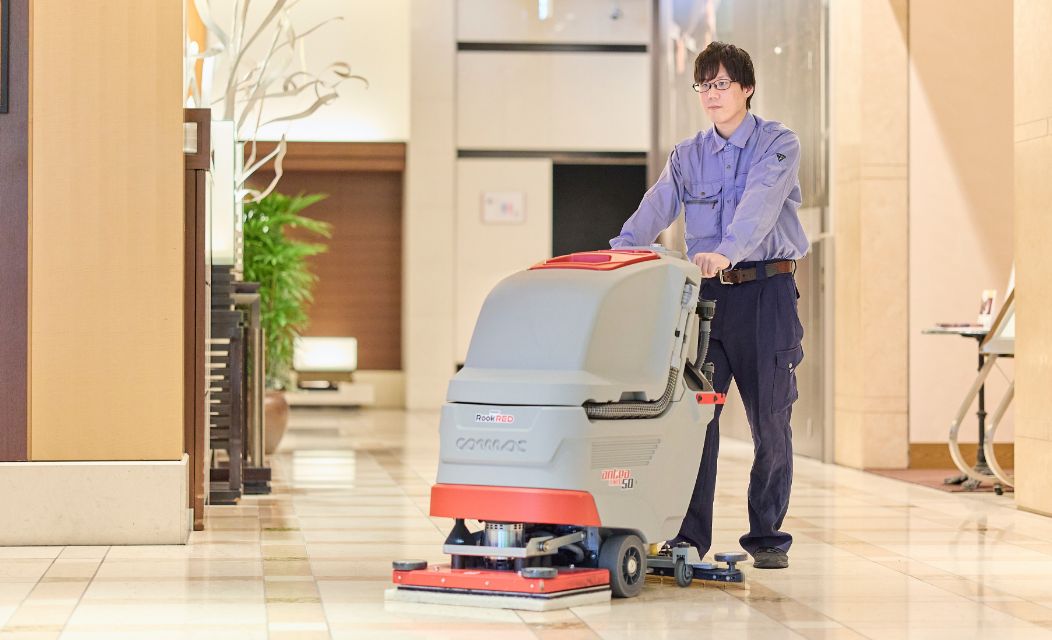 床面のドライ管理システム